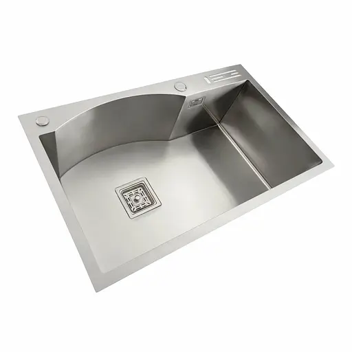 Кухонная мойка Platinum Handmade HSB 75x46, Нержавеющая сталь - фото 3