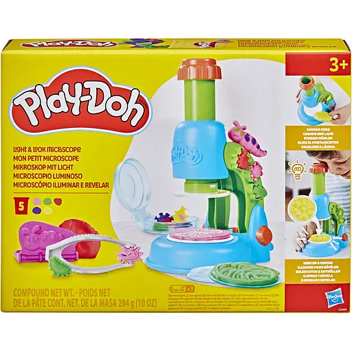 Набір для творчості Hasbro з масою для ліплення Play-Doh Мікроскоп (G0494)