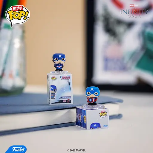 Игровая коллекционная фигурка Bitty Pop! серии Марвел (в ассорт.) - фото 3