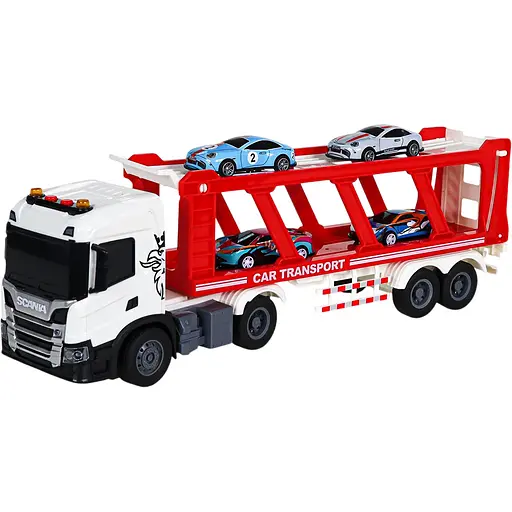 Игровой набор TechnoDrive Large Truck Автоперевозчик Scania (6414KS)