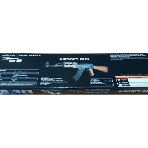 Детский страйкбольный автомат Cyma CM47 на аккумуляторе - фото 4