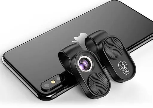 Макрооб'єктив для телефону Apexel LED 100X Microscope Lens (APL-MS01) [84344] - фото 5