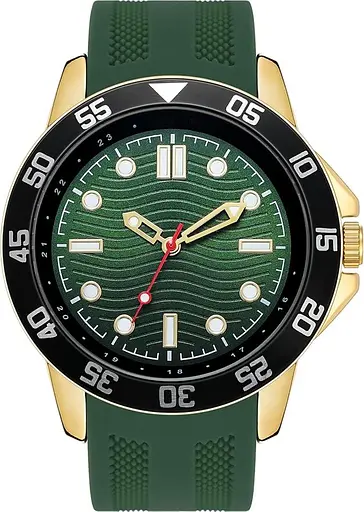 Мужские часы NUOVO с силиконовым ремешком Спортивные часы 30M Водонепроницаемые часы Большие мужские часы - фото 6