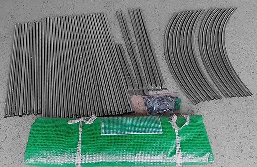 Теплица туннельная Greenhouse 12м2 (400х300х200см.) - фото 6