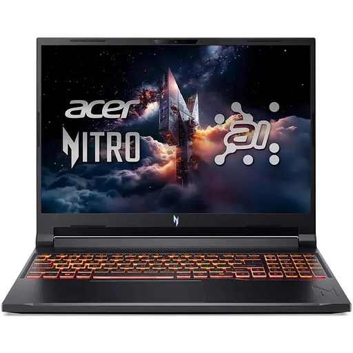 Acer Ноутбук Nitro V 16 ANV16-61 16" WUXGA IPS, AMD R5-340, 16GB, F512GB, NVD4050-6, Lin, черный