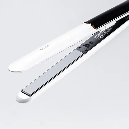 Випрямляч для волосся VGR V-515 з терморегулятором РК-дисплеєм Білий - фото 7