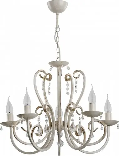 Люстра классическая ALFA White 18515 - фото 1