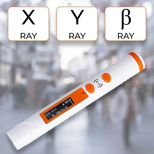 Дозиметр ручка портативный HFS-P3 счетчик Гейгера радиометр радиации подзяряжаемый - фото 3