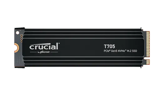 SSD M.2 накопитель Crucial T705 4TB with heatsink (CT4000T705SSD5) Б/У