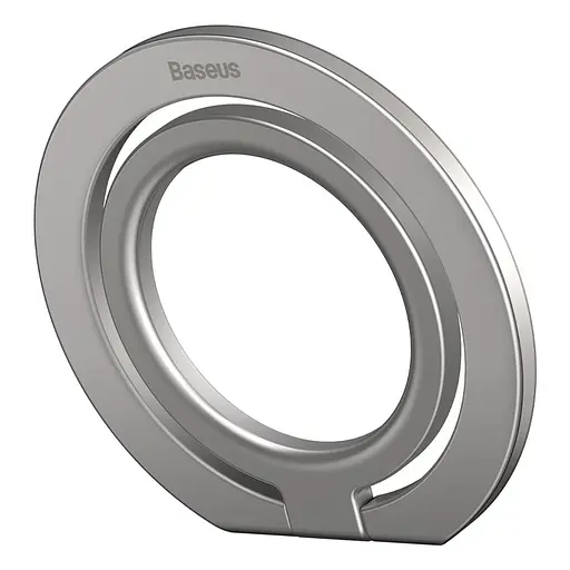 Тримач для телефону Baseus Halo Series Foldable Metal Ring (Single ring) (SUCH00001) Silver - фото 2