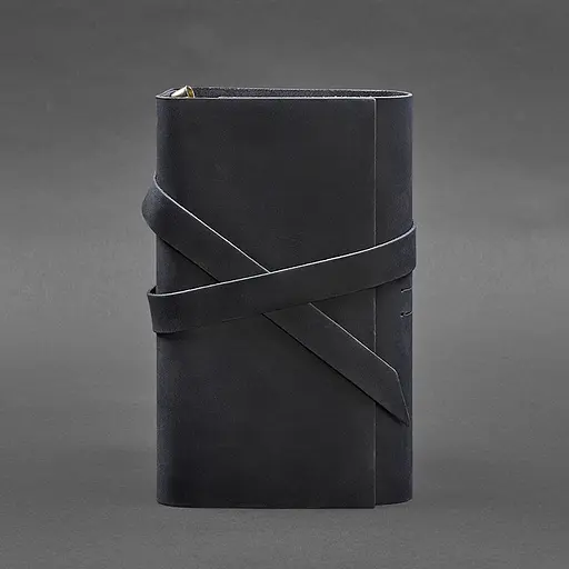 Шкіряний блокнот (Софт-бук) 1.0 синій - фото 5