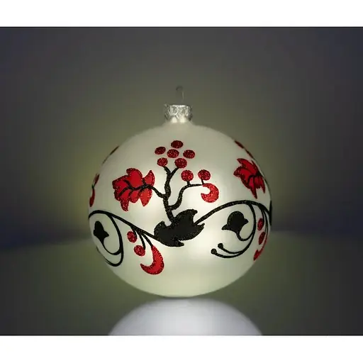 Набір ялинкових прикрас Різдвяні історії Код нації: Харківщина 3 кулі скло (4820001112825) - фото 3