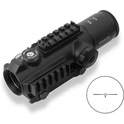 Приціл оптичний KAHLES K 4i 4x30 Abs. Circle-Dot