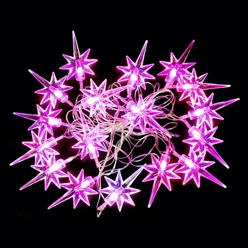 Гирлянда Рождественская звезда электрическая - фото 3