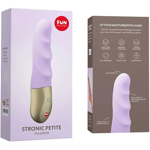 Мініпульсатор Fun Factory Stronic Petite pastel lilac - фото 8