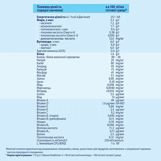 Суха молочна суміш HiPP Combiotic 2 500 г (890085) - фото 6