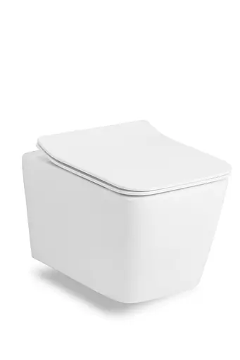 Унитаз подвесной Volle Libra Rimles 13-41-160 с сидением Soft Close Slim, Белый - фото 4