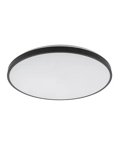 Світильник стельовий Nowodvorski 10974 Agnes Round LED Pro 1x32W 4000K 2700Lm IP44 чорний - фото 1