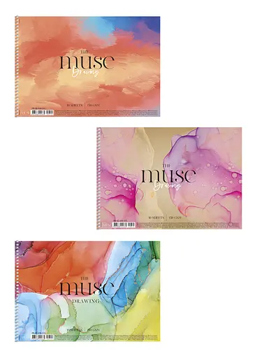 Альбом для рисования 3 шт. Альбом muse 30 л. А4 315 4823088224665 - фото 1