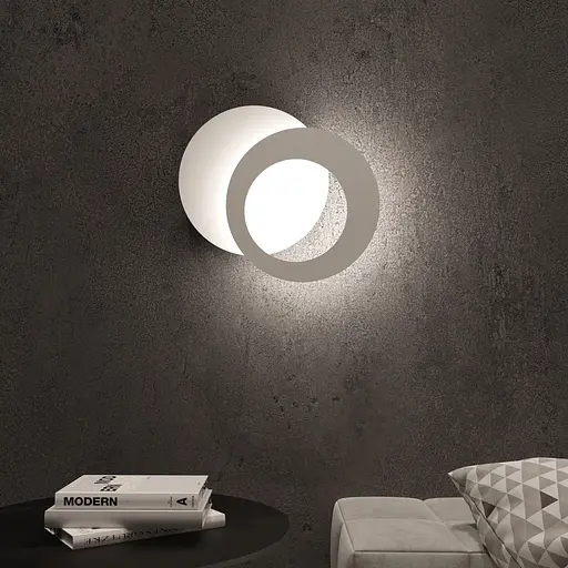 Настінний світильник MJ-Light ECLIPSE 5W 3000K WH 13004 - фото 3