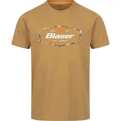 Футболка Blaser Active Outfits Badge T 24 3XL Песочный