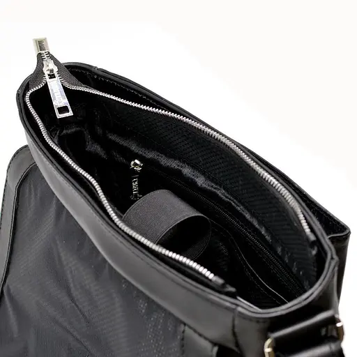 Кожаная мужская сумка через плечо TARWA 33х27.5х8 см sum0025864 - фото 8