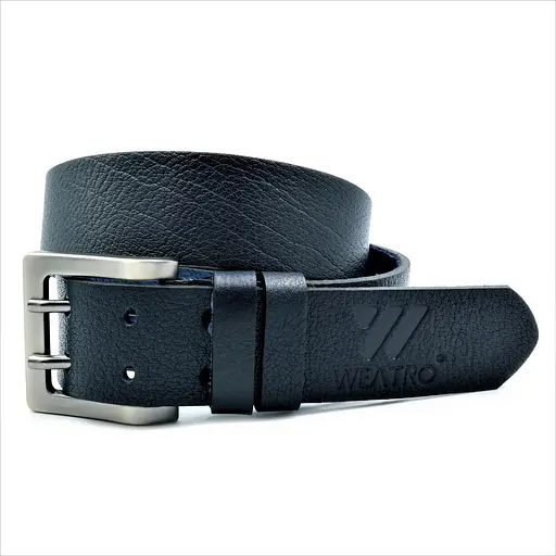 Кожаный ремень Weatro мужской 3,8х115-120 см acs0027492 - фото 5