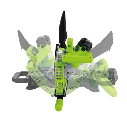 Торцовочная пила Zipper ZI-KGS210DS - фото 7