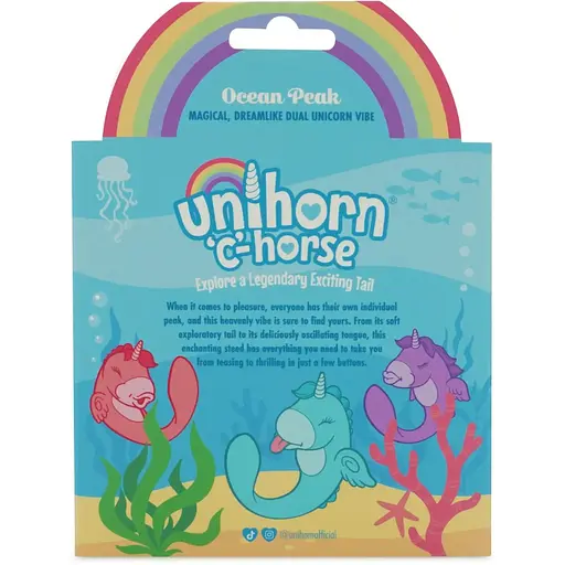 Вібратор-єдиноріжка Unihorn - C Horse - Ocean Peak - фото 8
