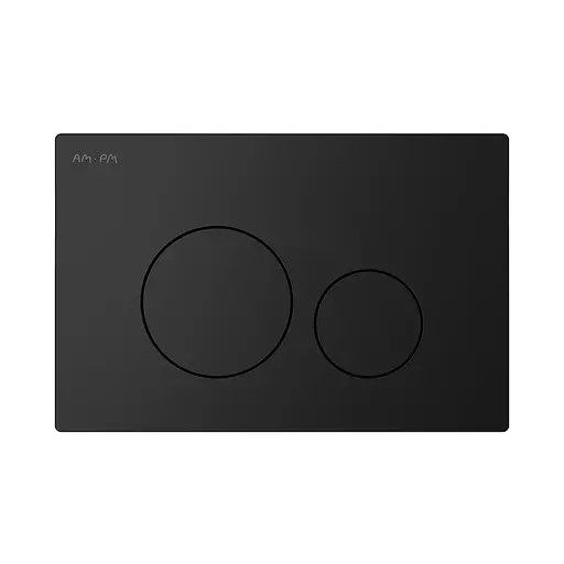 Клавіша для інсталяції Am.Pm Pro L пластик black matt I049038, Чорний матовий - фото 1