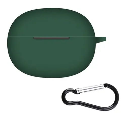 Чохол-накладка DK Realme Buds T110 | Silicone Candy Friendly з карабіном (016038) (green) - фото 3