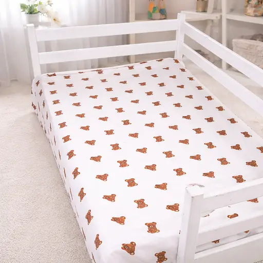 Простирадло MirSon Ranforce Elite Mini Bear 200x220 см (2200012582121) - фото 1