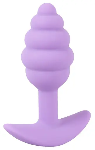 Анальна пробка Cuties Mini Butt Plug 7.5 см (фіолетовий) - фото 2