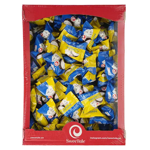 Цукерки глазуровані SweeTale Пломбіріні зі збивним корпусом 2.5 кг