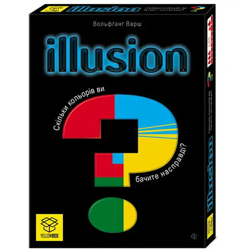 Настольная игра YELLOWBOX Иллюзия (Illusion) (укр.) (590017-1) - фото 1
