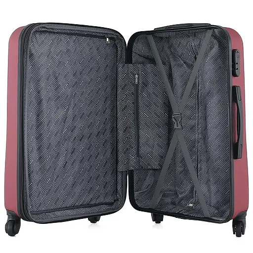 Чемодан Semi Line 24" M Cherry (T5639-2) - фото 2