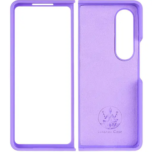 Чехол Foldables Silicone Cover Lakshmi AAA для Samsung Galaxy Z Fold4 Сиреневый / Dasheen - фото 3