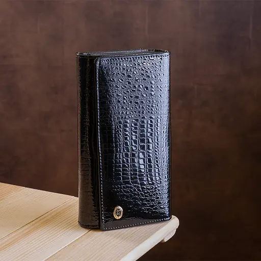 Кожаный женский кошелек (S9001A) ST Leather 17.5х9х3.5 см acs0015540 - фото 6