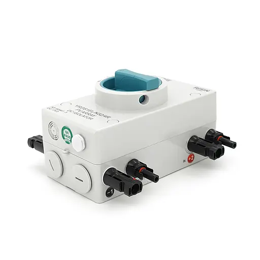 Ручний вимикач Risin 1000V 32A 2St IP66 вхід ліво-право Grey - фото 5