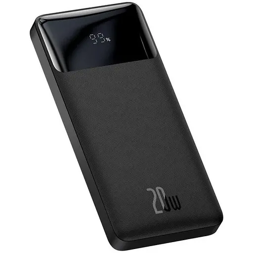 Внешний аккумулятор Baseus Bipow Digital Display 10000mAh 20W Black (PPDML-L01) - фото 2