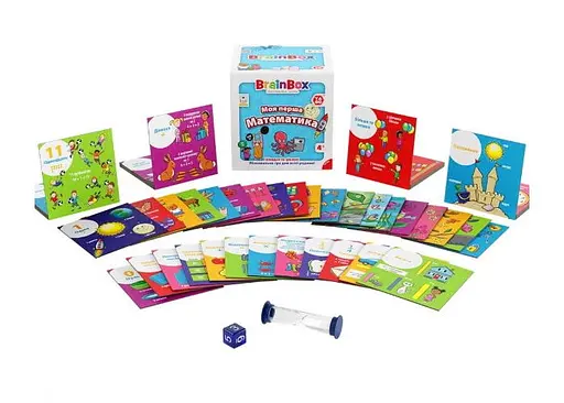 Настольная игра YaGo BrainBox Моя первая математика (укр.) (BZZBRFMA01UA) - фото 6