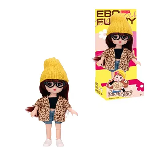 Кукла, DH2368B, 15 см, шарнирная (в ассортименте)