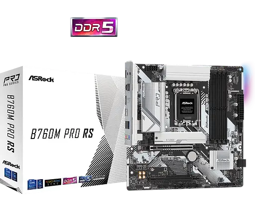 Материнская плата ASRock B760M Pro RS LGA 1700 (B760M Pro RS) - фото 3
