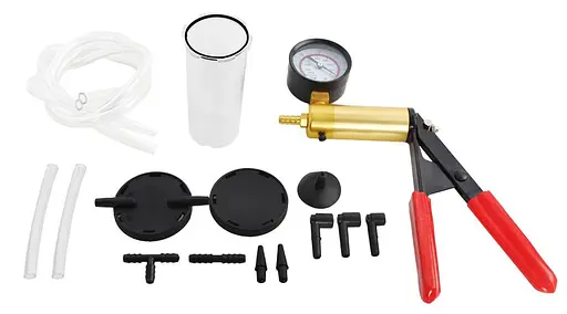 Вакуумний насос з манометром XTrobb 8743 для діагностики авто ручний - фото 6