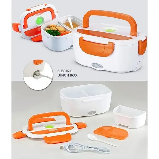 Ланч Бокс Electronic Lunchbox 40 Вт ложка в крышке - фото 10