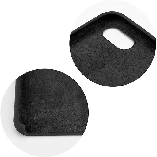Оригинальный силиконовый чехол Apple Silicone Case для iPhone XS Max (6.5") Black (MRWE2ZM/A) - фото 5