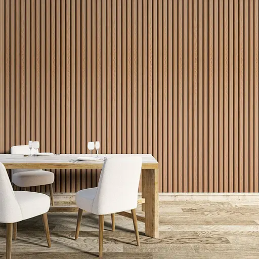 Рейка декоративна Wall Sticker WPC стінова 3000х160х23 мм Вишня SW-00001857 - фото 7