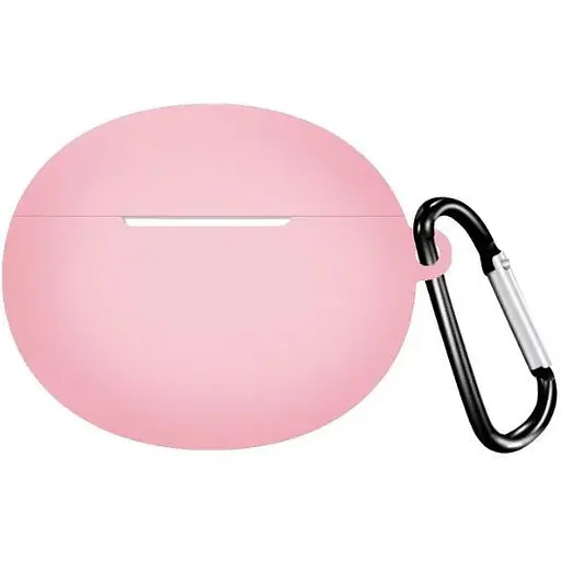 Чехол-накладка DK Silicone Candy Friendly с карабином для Xiaomi Redmi Buds 4 Active (BHR8000GL) (pink)