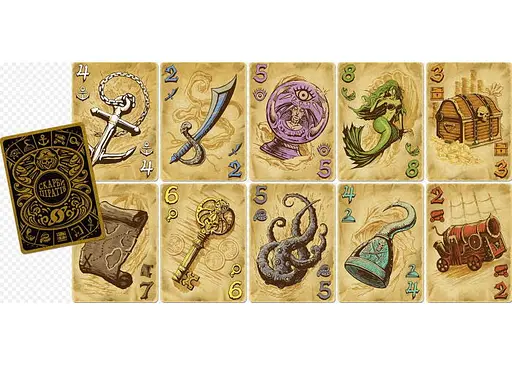 Настільна гра Games 7 Days Скарби піратів: Повне видання (Dead Man's Draw) (укр.) (SBPR01UA) - фото 7