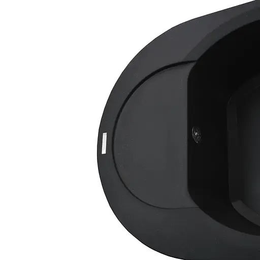 Гранитная мойка Globus Lux Moraine черный 600x470 мм А0001, Черный - фото 5